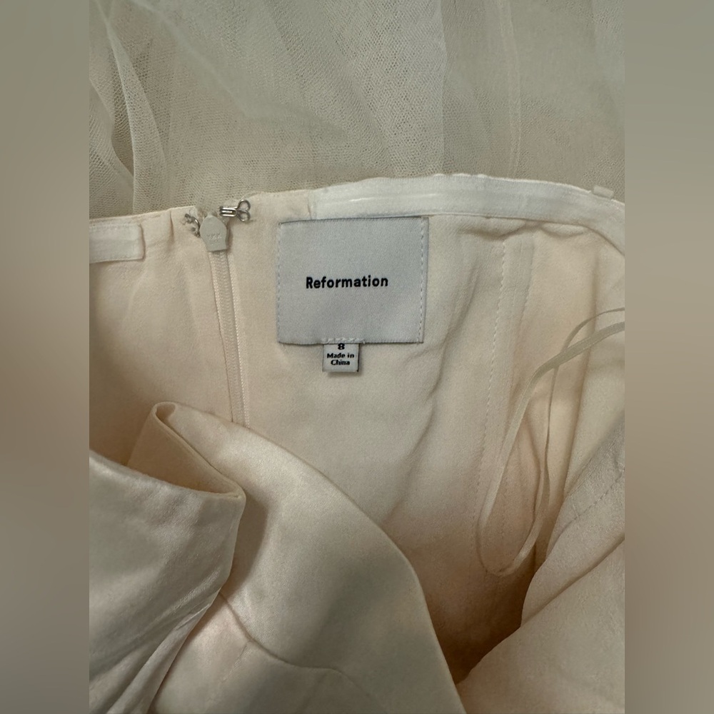 NWOT Reformation Alouette Dress Size 8 - Picture 5 of 6